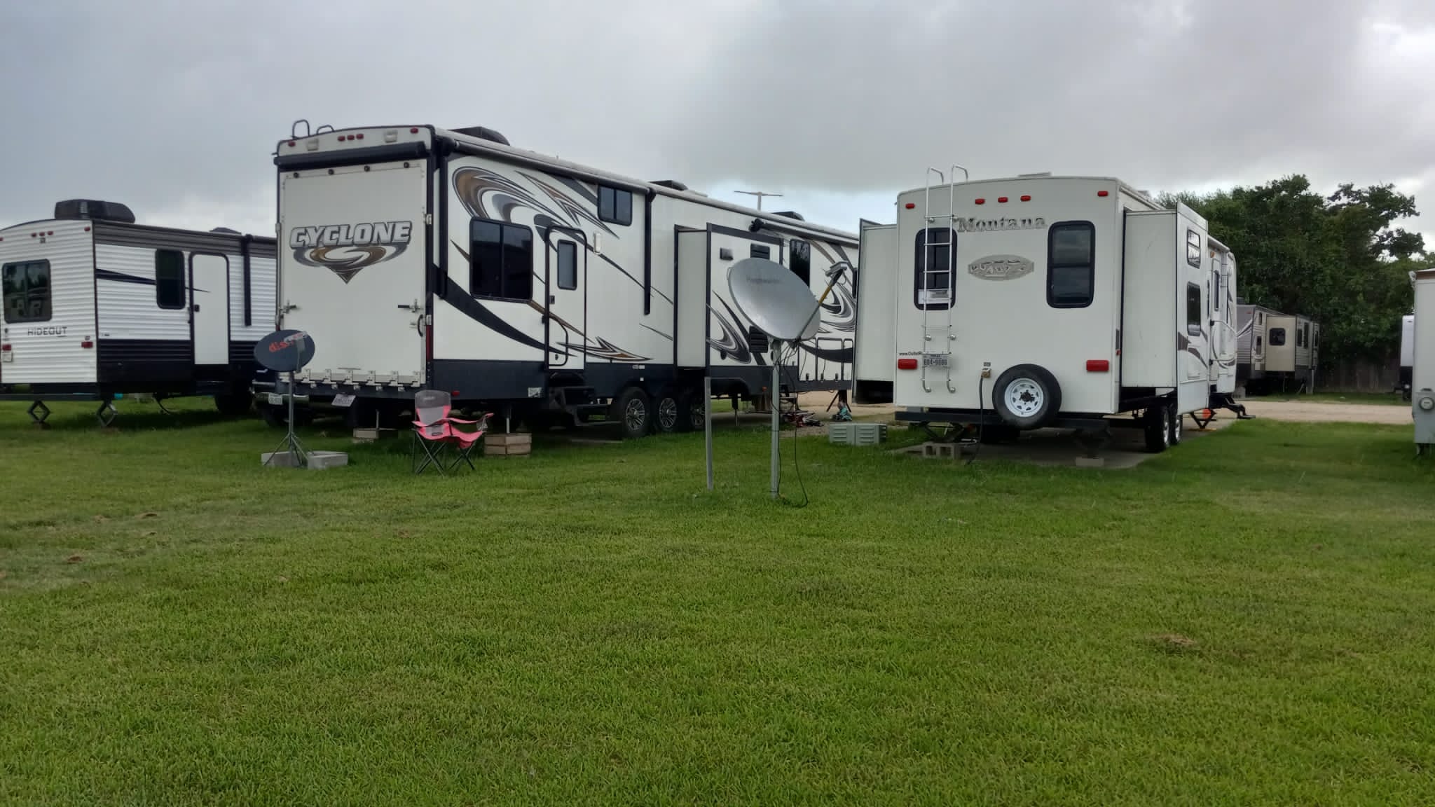 RV park in Surfside Beach TX Image